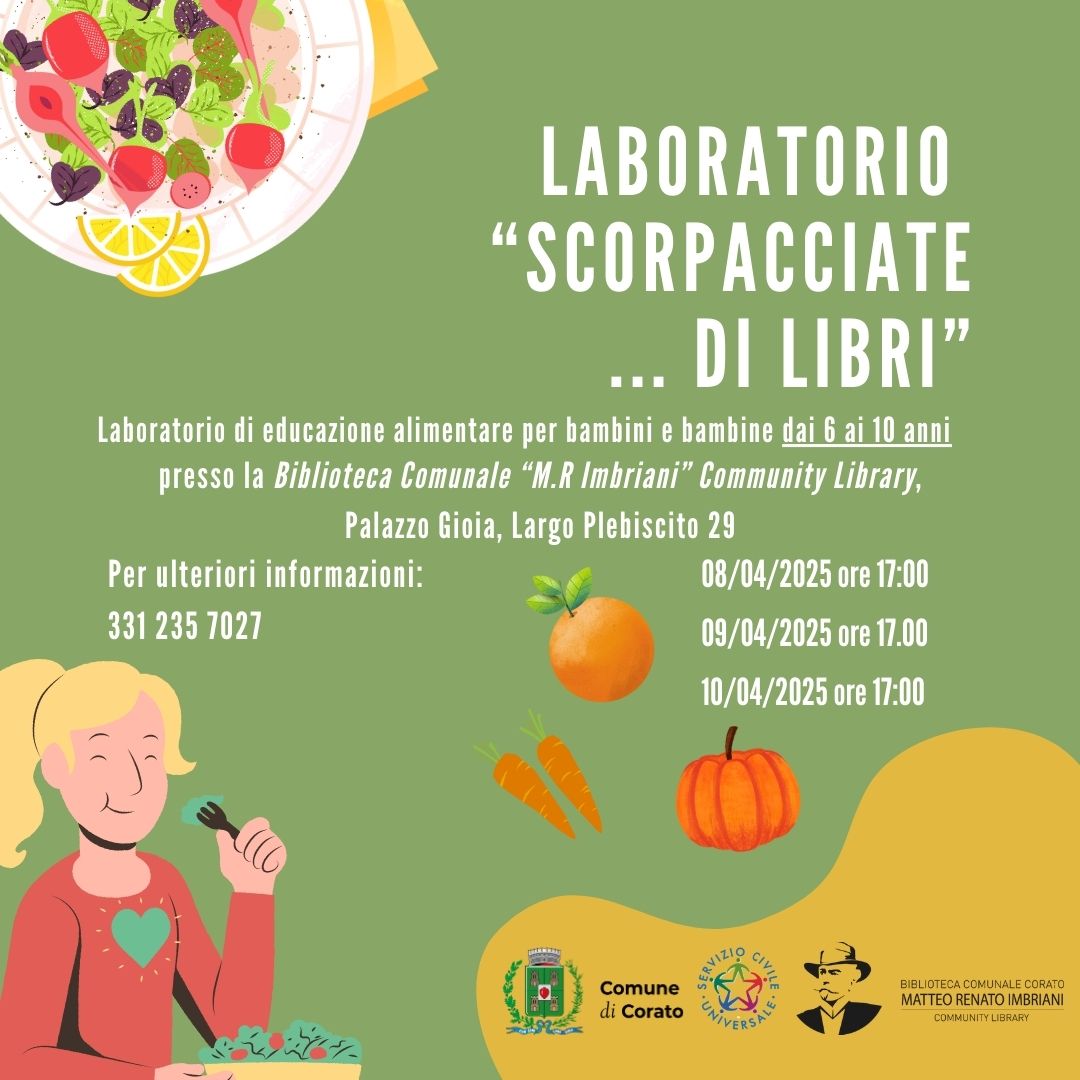 Laboratorio “Scorpacciate... di libri”