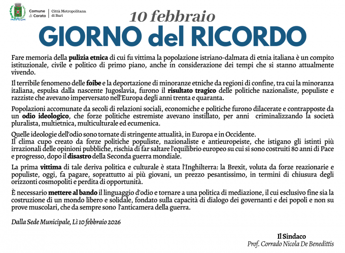 Giorno del Ricordo