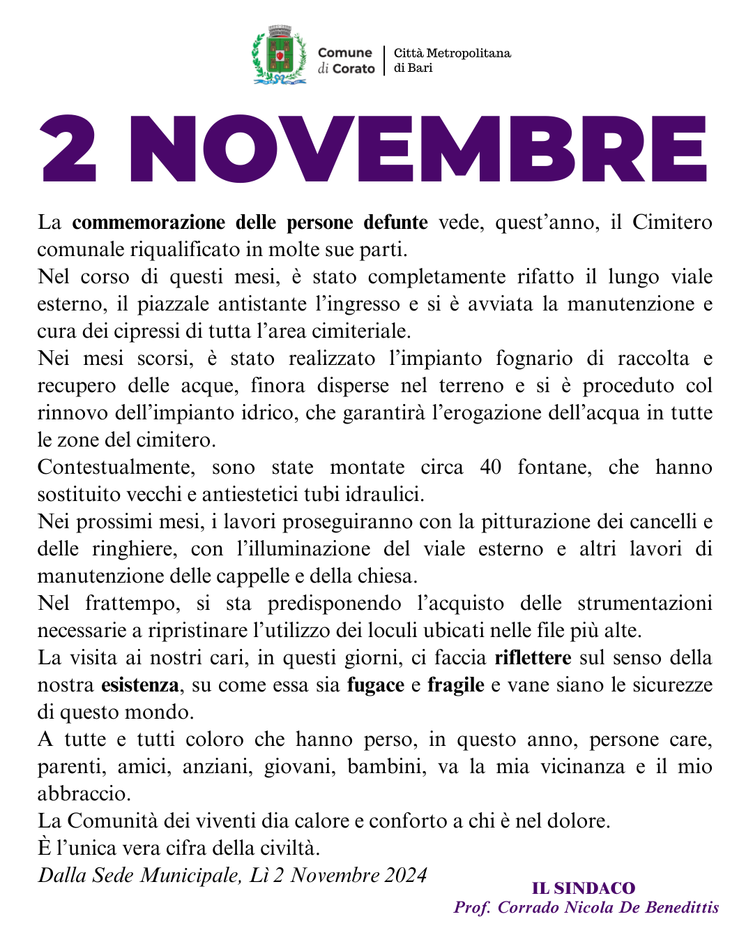 2 novembre 2024