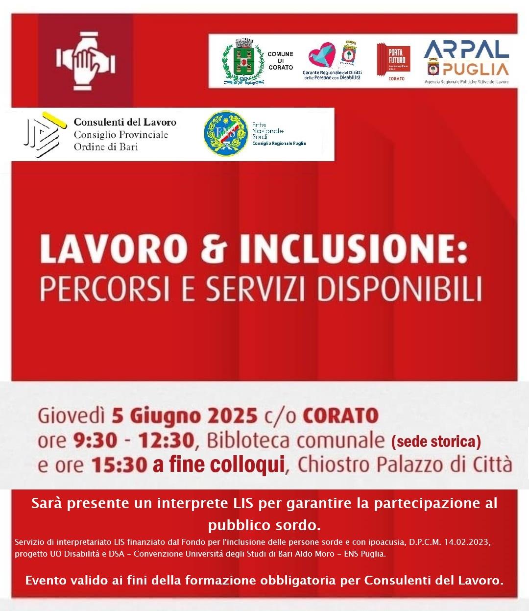 Lavoro & Inclusione 5 giugno 2025 