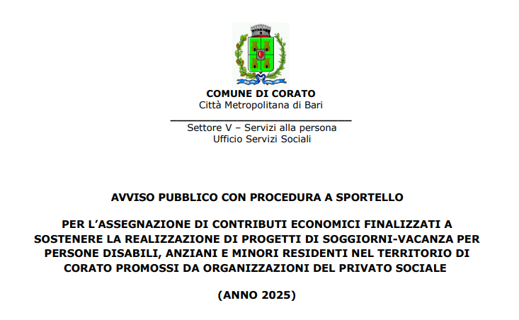 Corato in Viaggio 2025