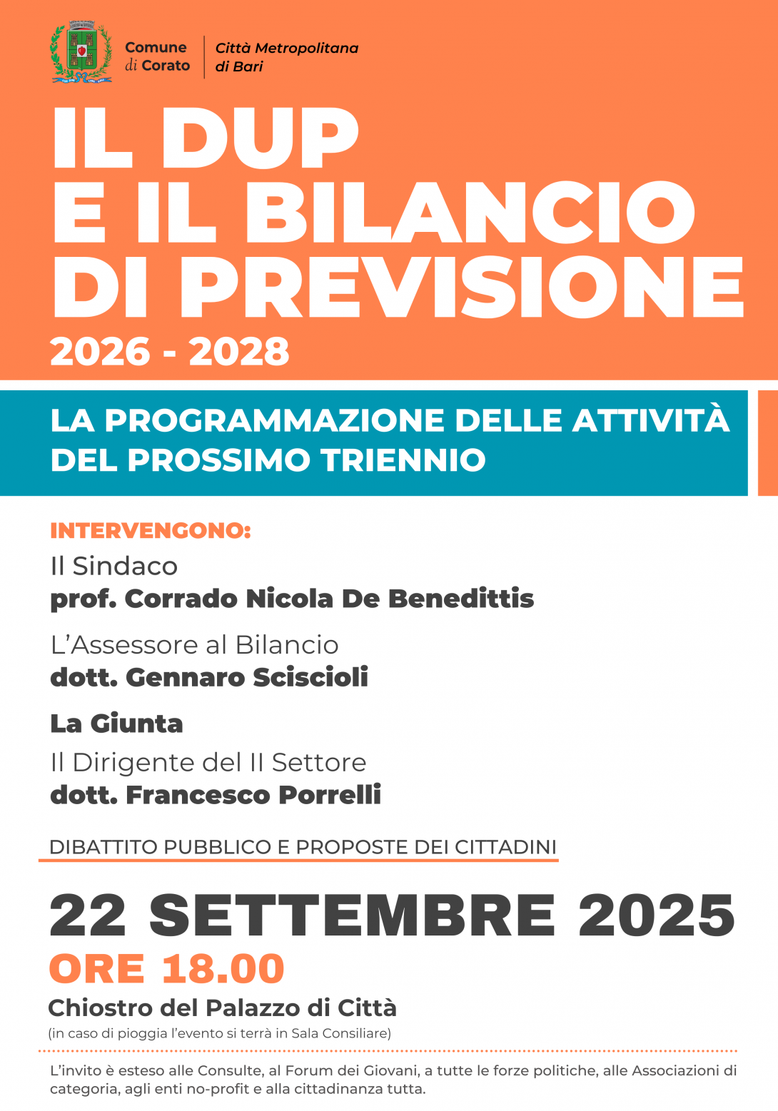 Il DUP e il bilancio di previsione