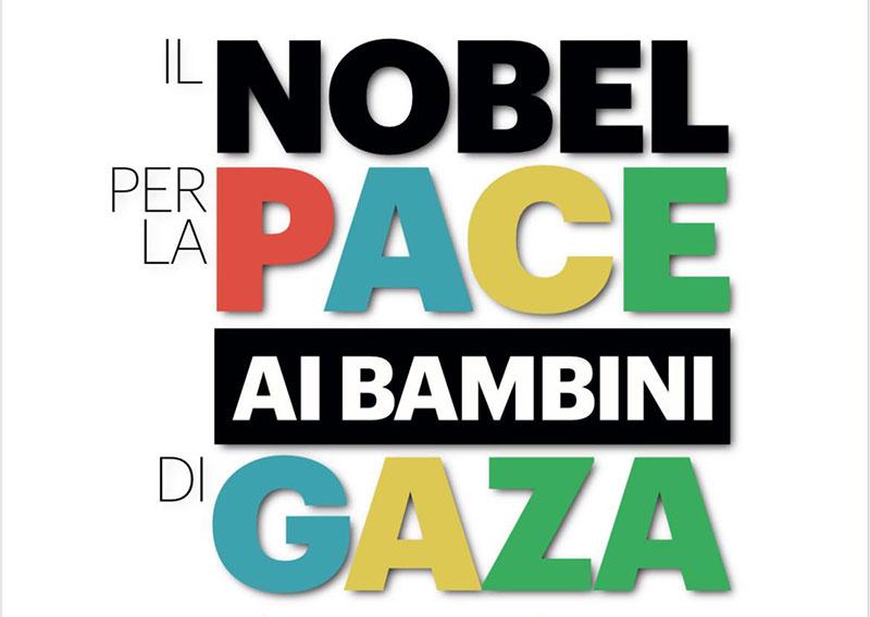 Nobel per la pace bambini di Gaza