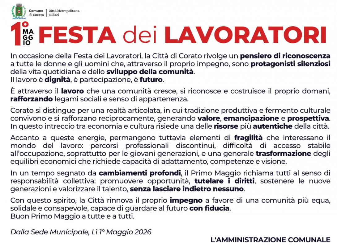 Festa dei lavoratori 